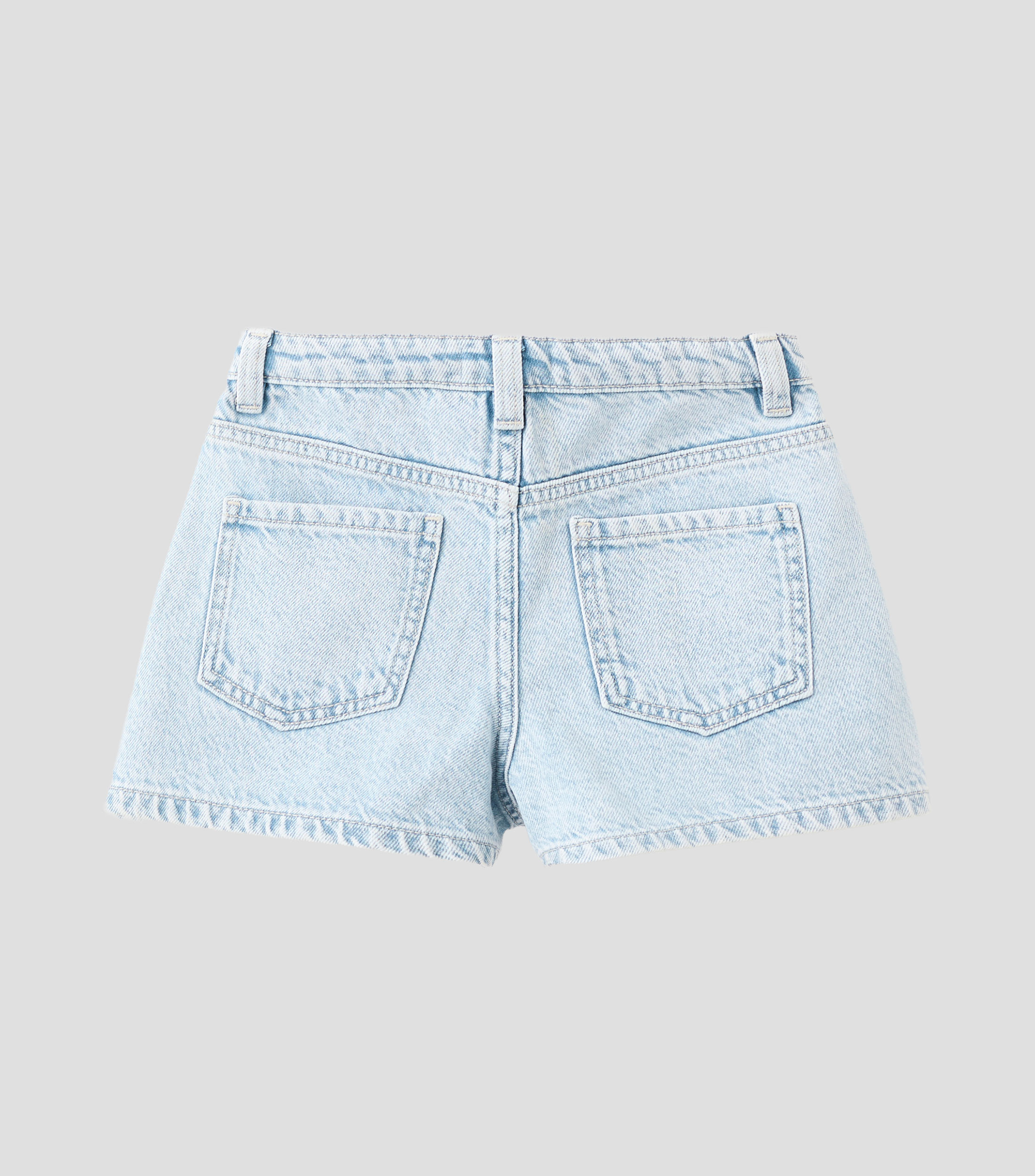 Short liso con detalle decorativo Niña